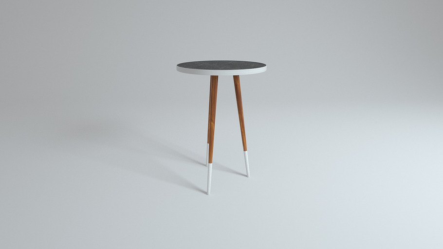 Design Side Table Mina in 3D - product preview 9