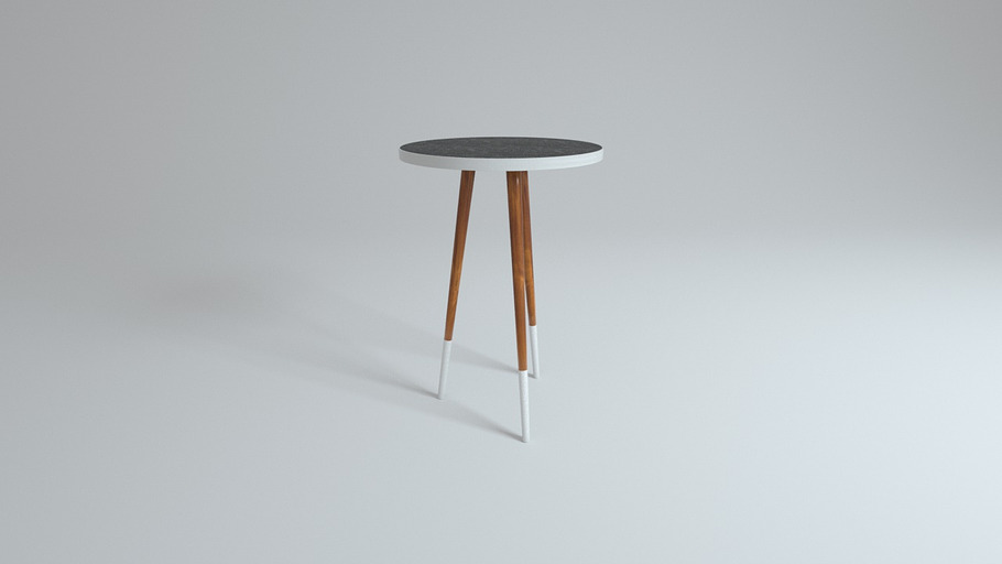Design Side Table Mina in 3D - product preview 10