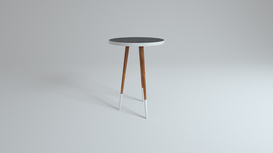 Design Side Table Mina in 3D - product preview 11