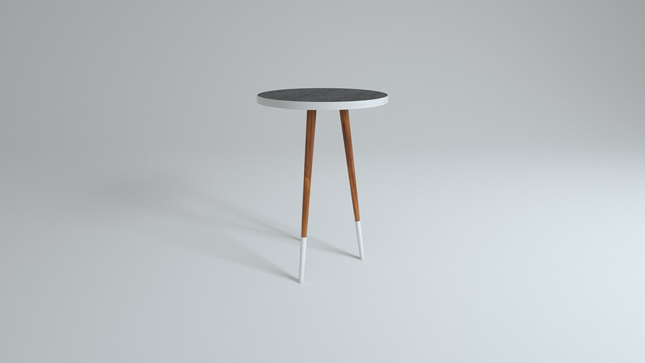 Design Side Table Mina in 3D - product preview 22