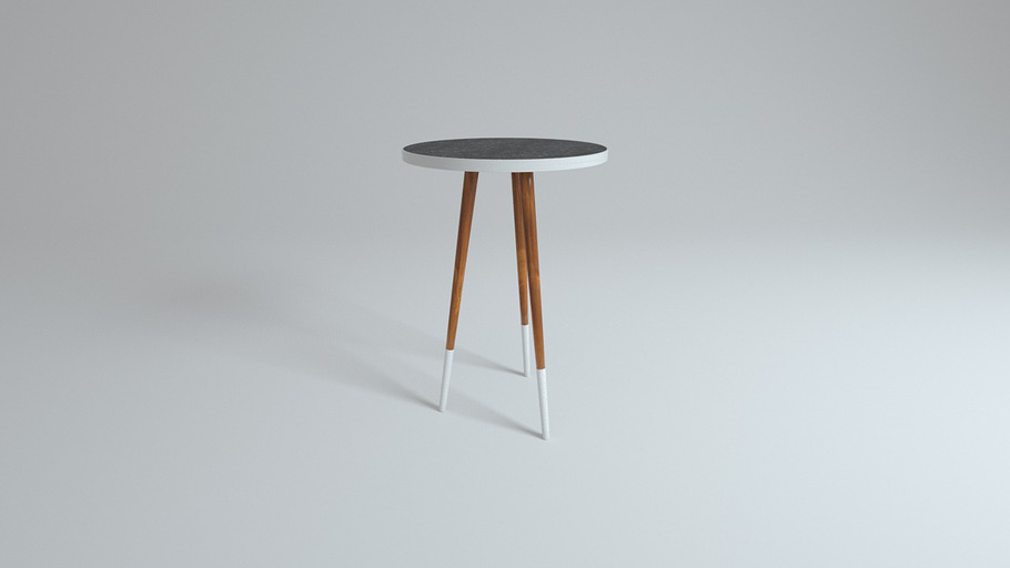 Design Side Table Mina in 3D - product preview 32