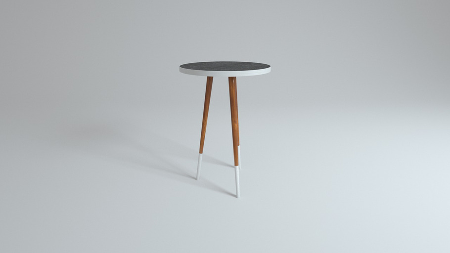 Design Side Table Mina in 3D - product preview 33