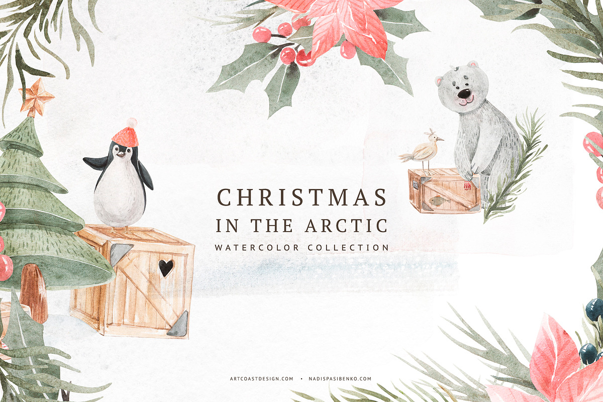 Christmas in the Arctic in Illustrations - product preview 8
