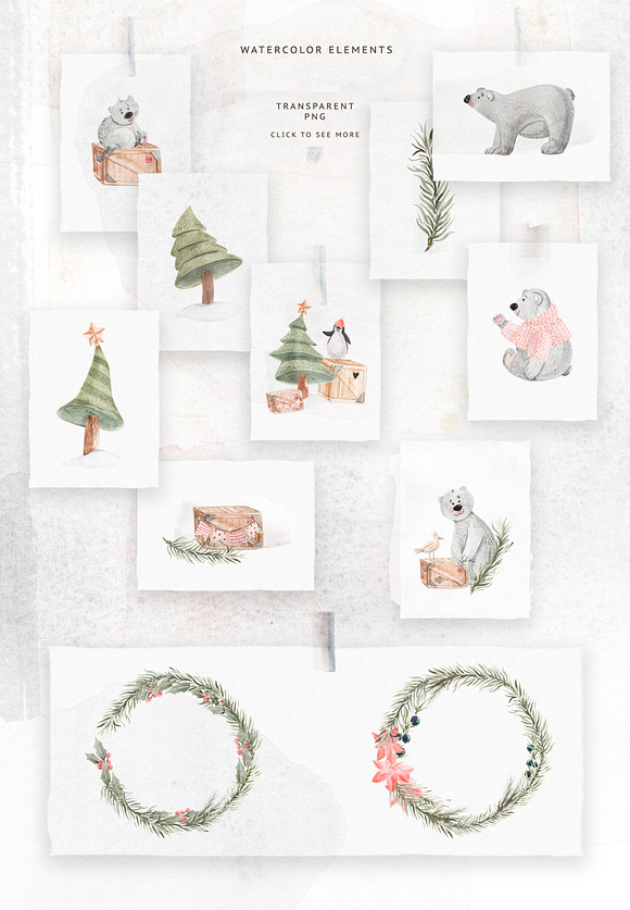 Christmas in the Arctic in Illustrations - product preview 1
