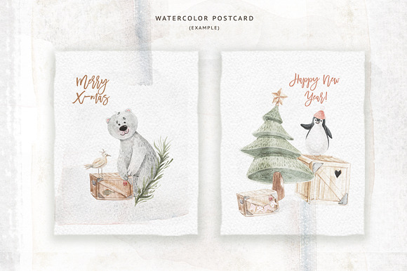 Christmas in the Arctic in Illustrations - product preview 3