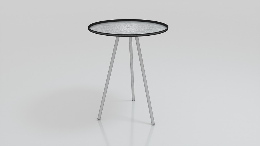Design Side Table Vintage Antique in Furniture - product preview 2