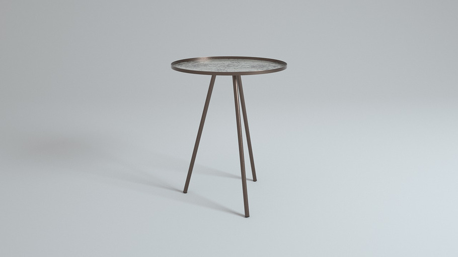 Design Side Table Vintage Antique in Furniture - product preview 4
