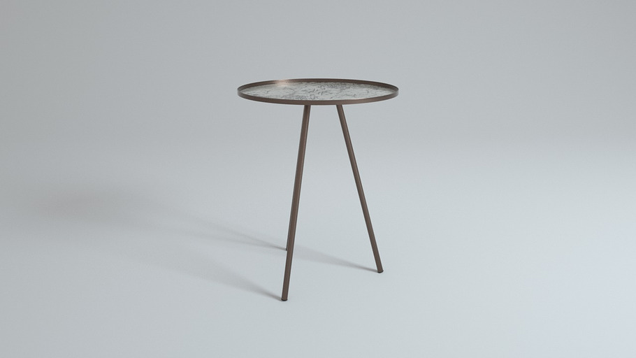 Design Side Table Vintage Antique in Furniture - product preview 6