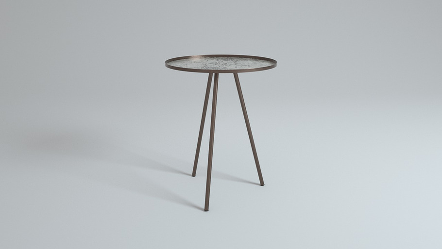 Design Side Table Vintage Antique in Furniture - product preview 8