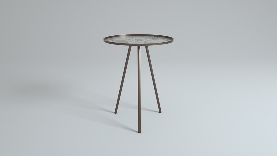 Design Side Table Vintage Antique in Furniture - product preview 10