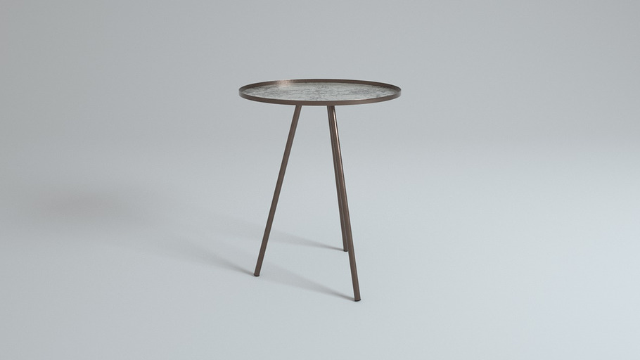Design Side Table Vintage Antique in Furniture - product preview 15