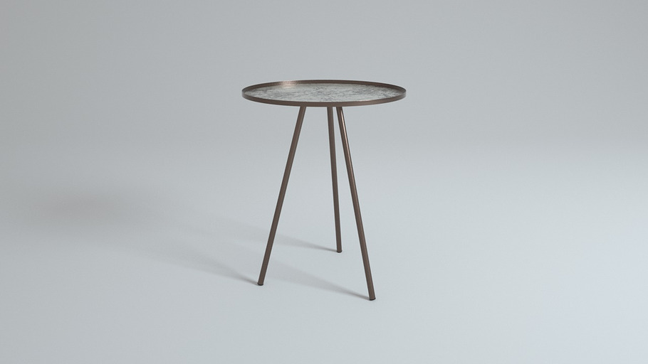 Design Side Table Vintage Antique in Furniture - product preview 18