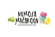 Mimosa Macaroon