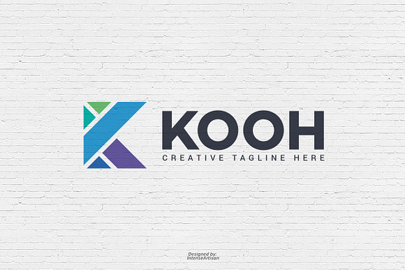 Abstract K Letter Logo in Logo Templates - product preview 2