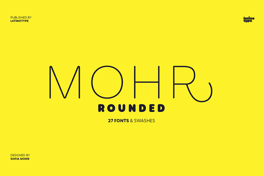 Mohr Rounded in Sans-Serif Fonts - product preview 8