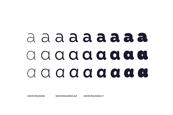 Mohr Rounded in Sans-Serif Fonts - product preview 4