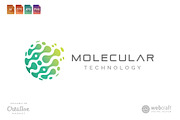 Molecular Technology Logo Template