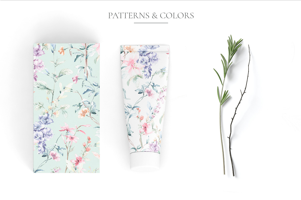 Meadow, Watercolor Prints & More! in Illustrations - product preview 8