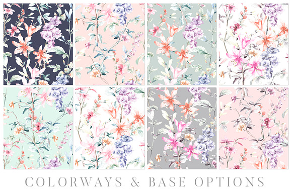 Meadow, Watercolor Prints & More! in Illustrations - product preview 3