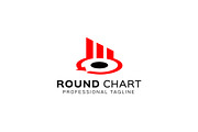 Round Chart Logo Template