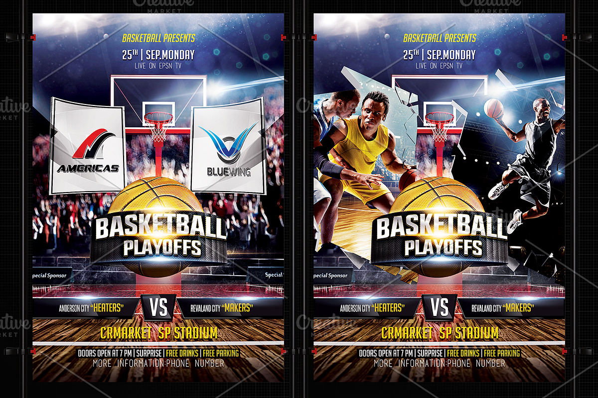 Basketball Madness Flyer in Flyer Templates - product preview 8