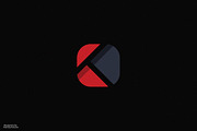 Kiosk K Letter Logo