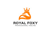 Royal Fox Logo Template
