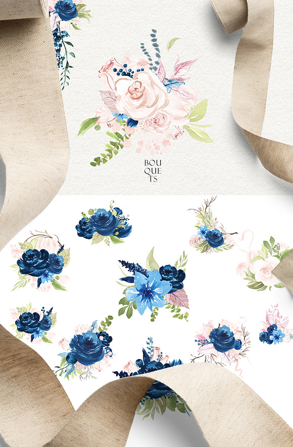 Rustle- Winter Watercolor Collection in Objects - product preview 3