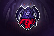 Grimreaper Squad -Mascot Sports Logo