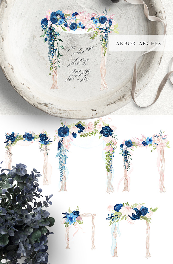 Rustle- Winter Watercolor Collection in Objects - product preview 21