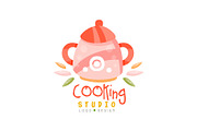Cooking school logo design, kitchen