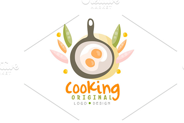 Cooking original logo design