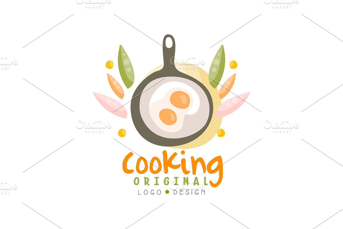 Cooking original logo design in Illustrations - product preview 8