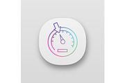 Speedometer app icon