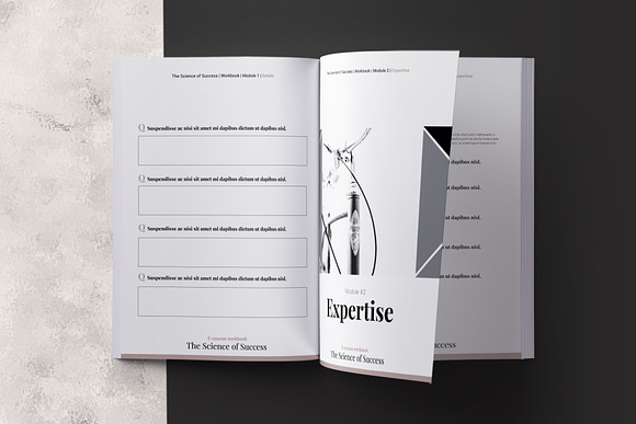 E-course Workbook InDesign Template in Magazine Templates - product preview 3
