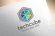 Techno Cube Logo