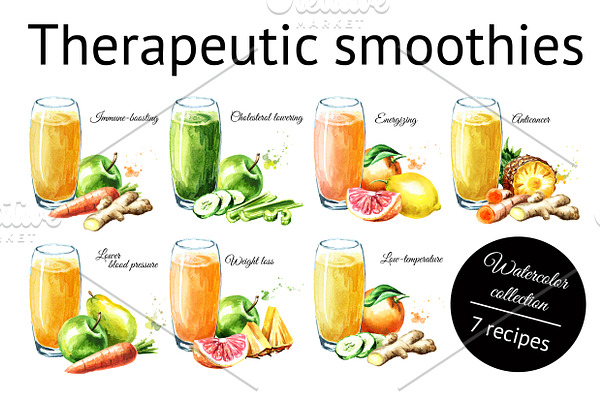 Therapeutic smoothies