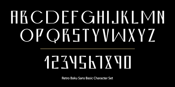 Retro Baku Font in Display Fonts - product preview 1