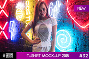 T-Shirt Mock-Up 2018 #32