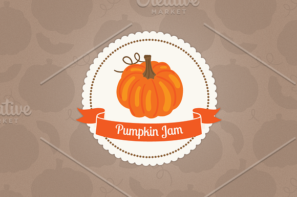 Pumpkin jam in Patterns - product preview 2