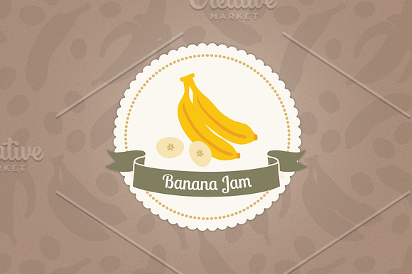 Banana jam in Patterns - product preview 2