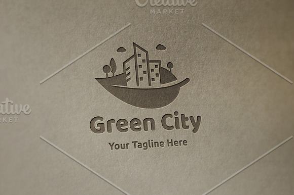 Green City Logo in Logo Templates - product preview 3