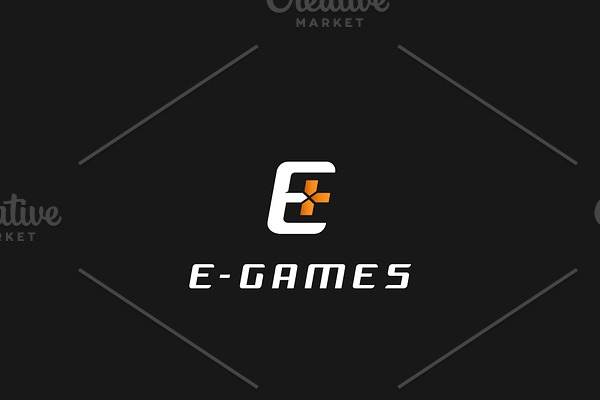 E letter gaming logo