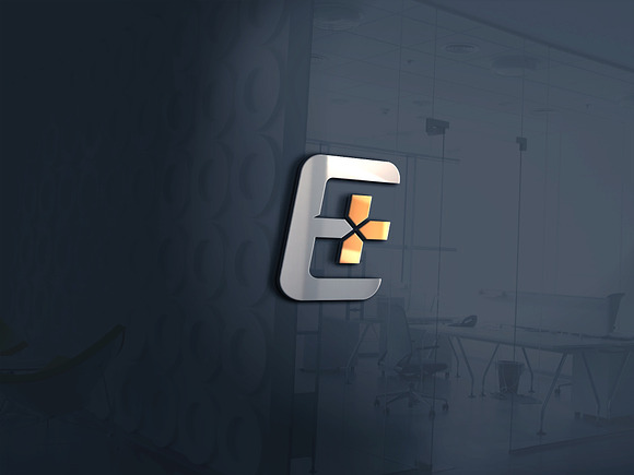 E letter gaming logo in Logo Templates - product preview 3