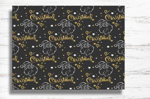 Christmas backgrounds, patterns in Patterns - product preview 3