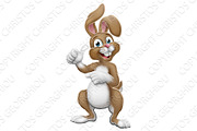 Easter Bunny Rabbit Cartoon Thumbs