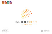 Globe Net Logo Template