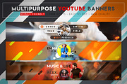 Creative MultiPurpose YouTube Banner