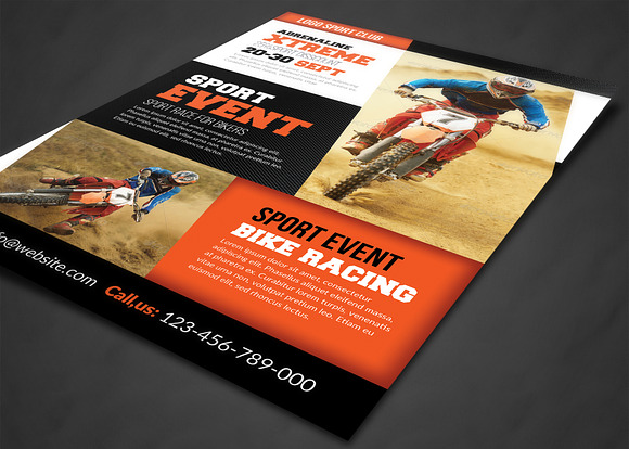 Sport Event Flyer / Poster in Flyer Templates - product preview 1