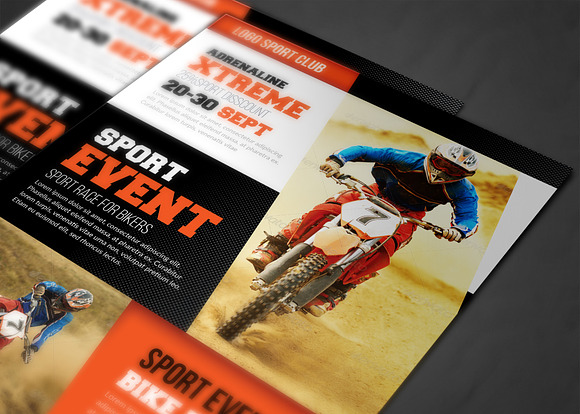 Sport Event Flyer / Poster in Flyer Templates - product preview 3